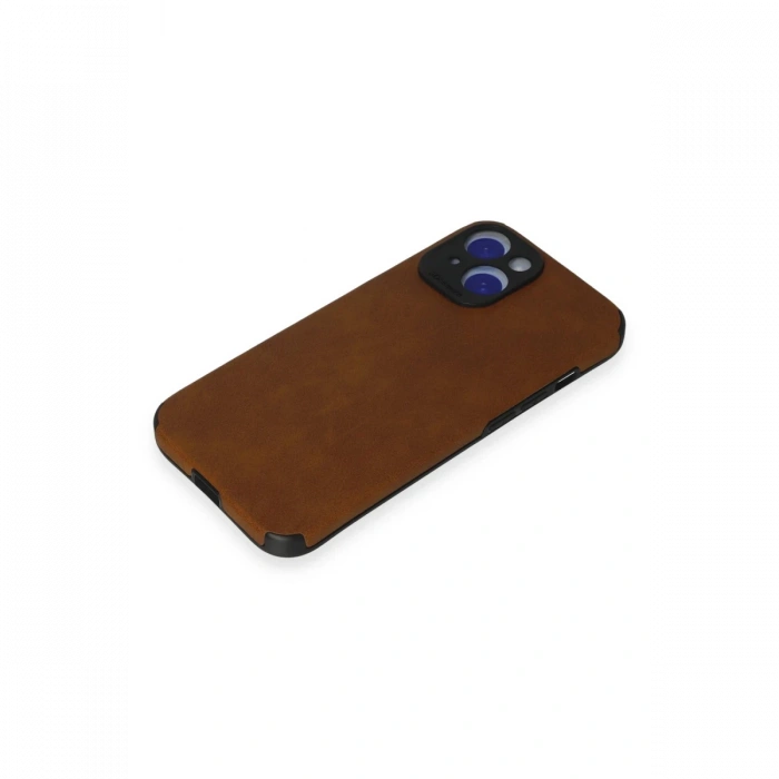 Newface iPhone 15 Kılıf Loop Deri Silikon