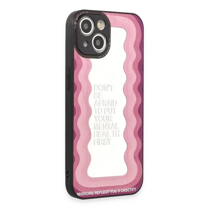 Newface iPhone 15 Kılıf Mirror Desenli Kapak - Mirror - 11