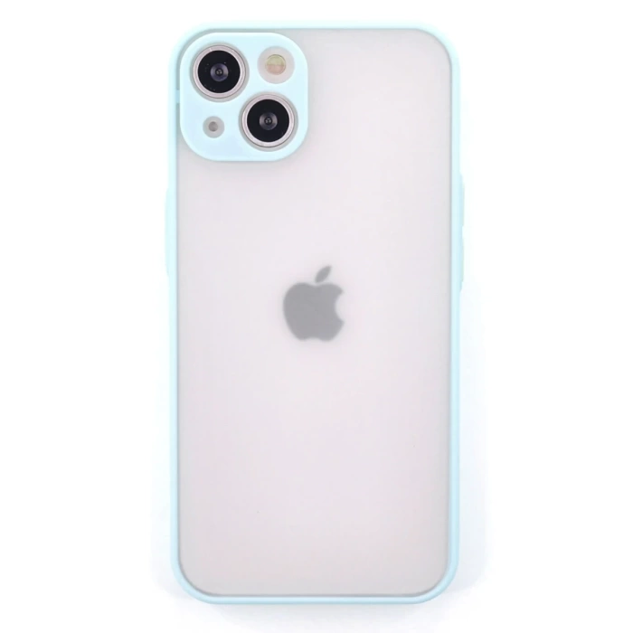 Newface iPhone 15 Kılıf Montreal Silikon Kapak