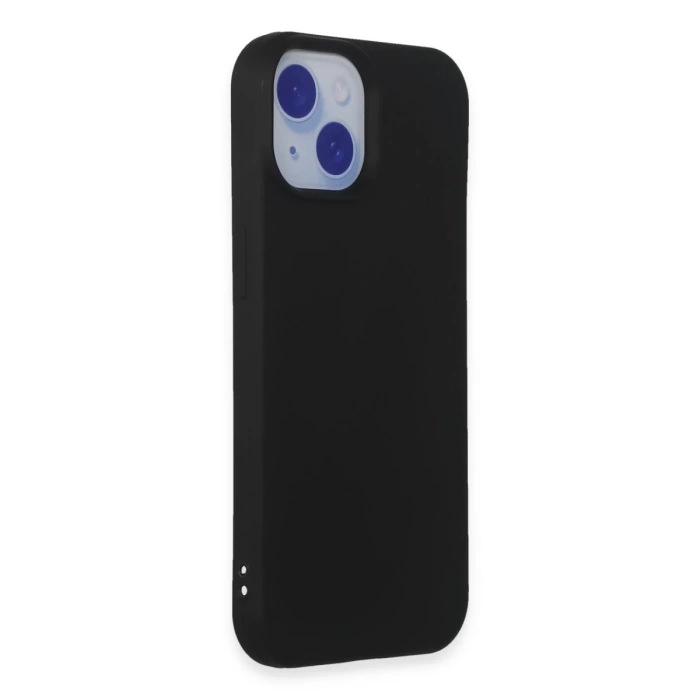 Newface iPhone 15 Kılıf Nano içi Kadife Silikon