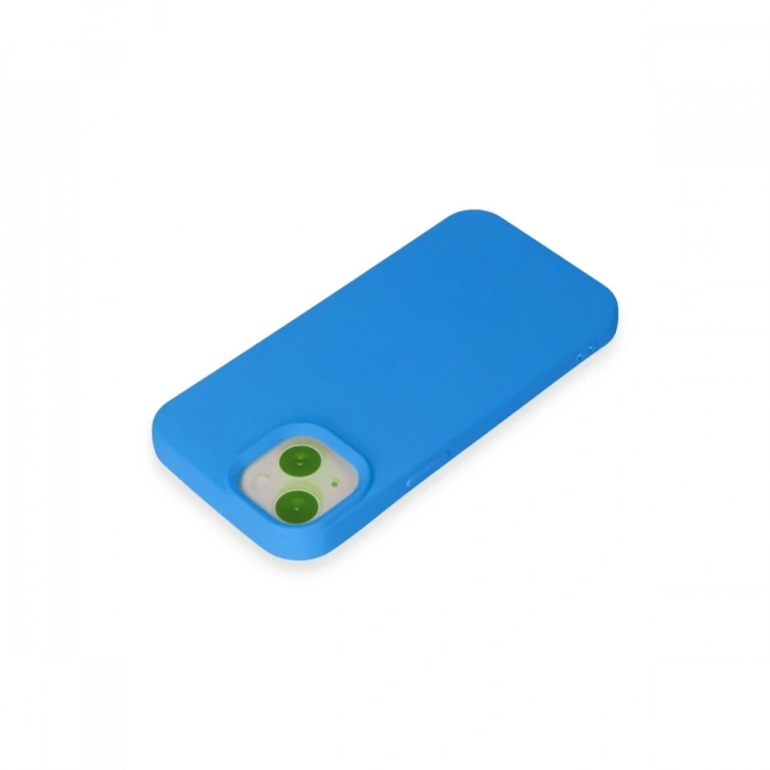 Newface iPhone 15 Kılıf Nano içi Kadife Silikon