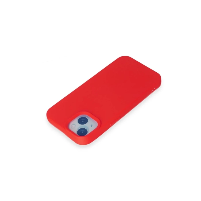 Newface iPhone 15 Kılıf Nano içi Kadife Silikon