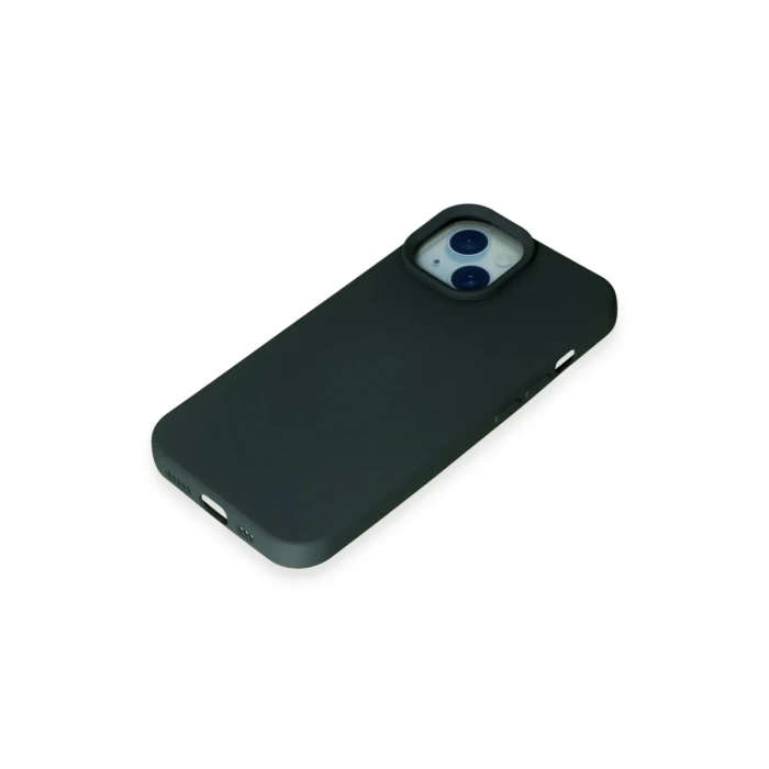 Newface iPhone 15 Kılıf Nano içi Kadife Silikon