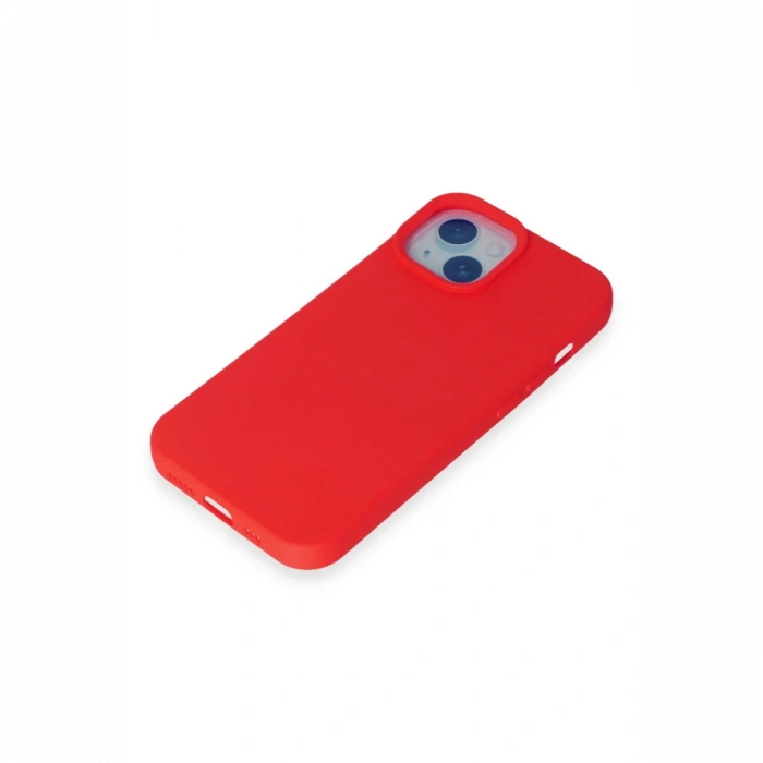 Newface iPhone 15 Kılıf Nano içi Kadife Silikon