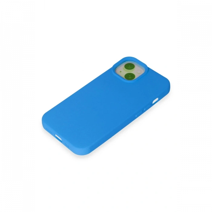 Newface iPhone 15 Kılıf Nano içi Kadife Silikon
