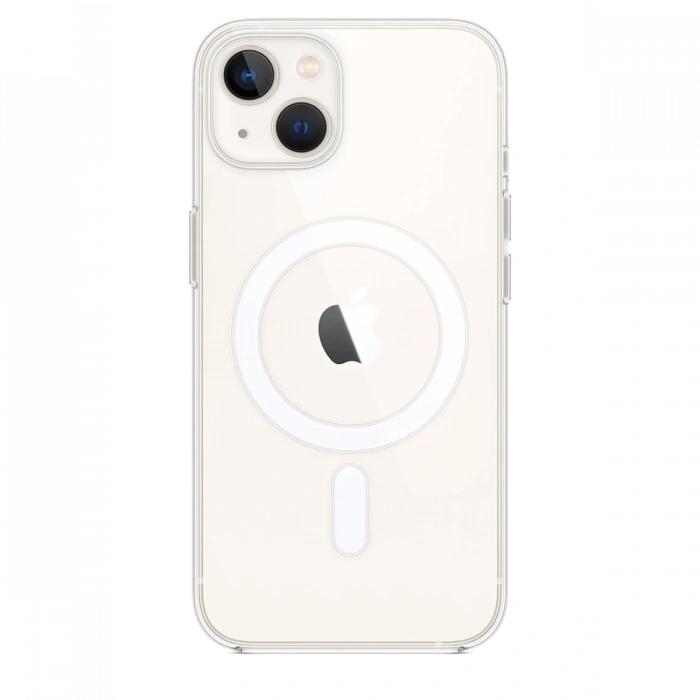 iPhone 15 Kılıf Pc Real Magsafe Kapak - Şeffaf