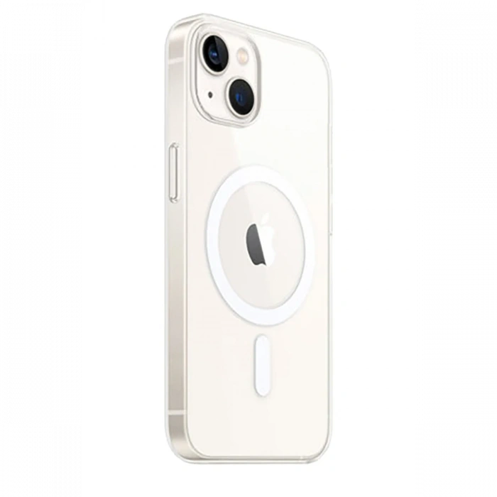 iPhone 15 Kılıf Pc Real Magsafe Kapak - Şeffaf