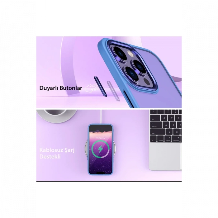 Newface iPhone 15 Kılıf Power Silikon