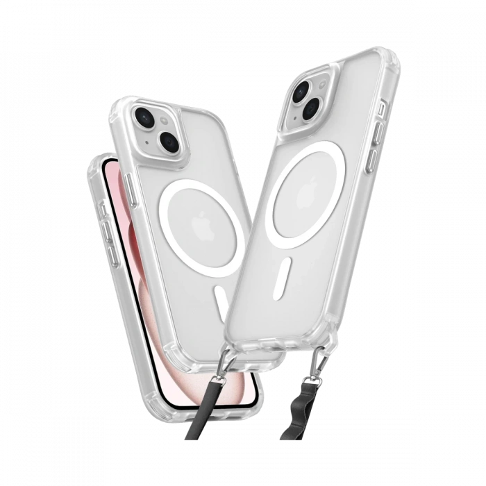 iPhone 15 Plus Kılıf Enka Magsafe Silikon Kılıf