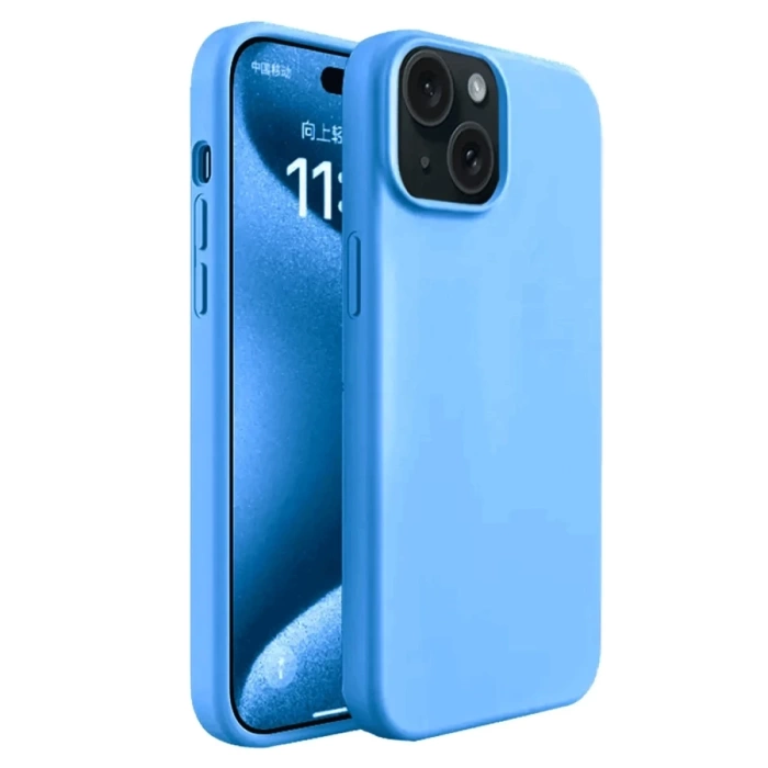 Newface iPhone 15 Plus Kılıf First Silikon
