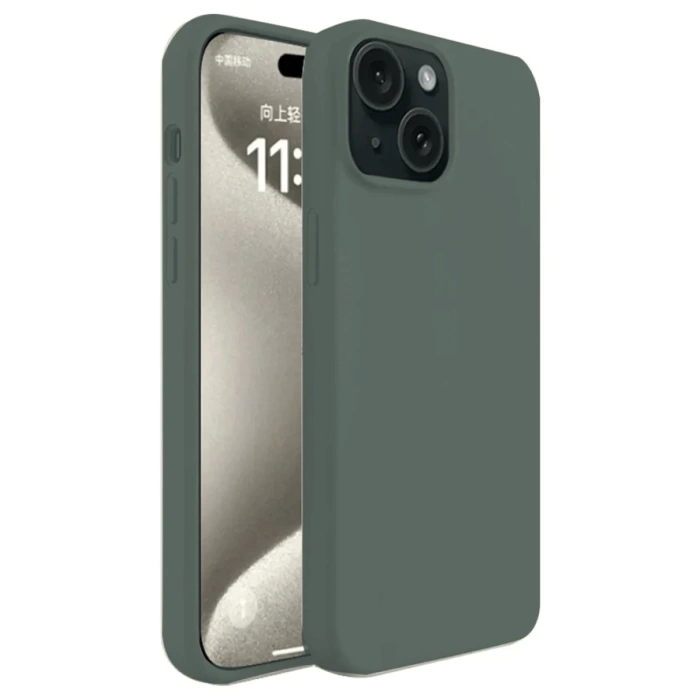 Newface iPhone 15 Plus Kılıf First Silikon