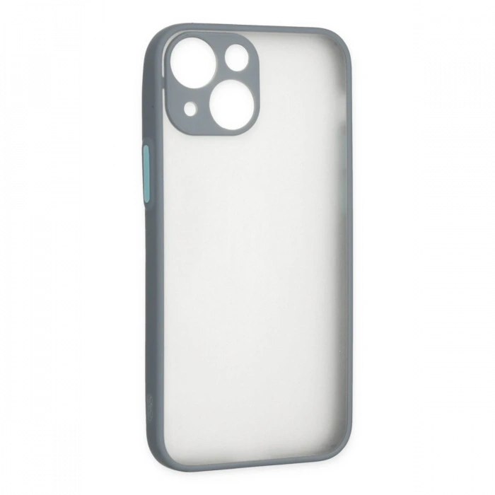 Newface iPhone 15 Plus Kılıf Montreal Silikon Kapak