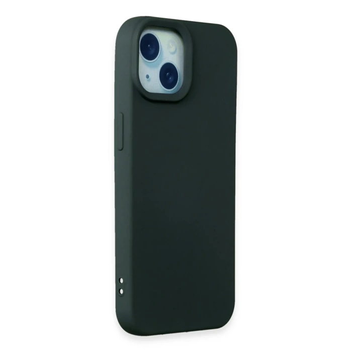Newface iPhone 15 Plus Kılıf Nano içi Kadife Silikon