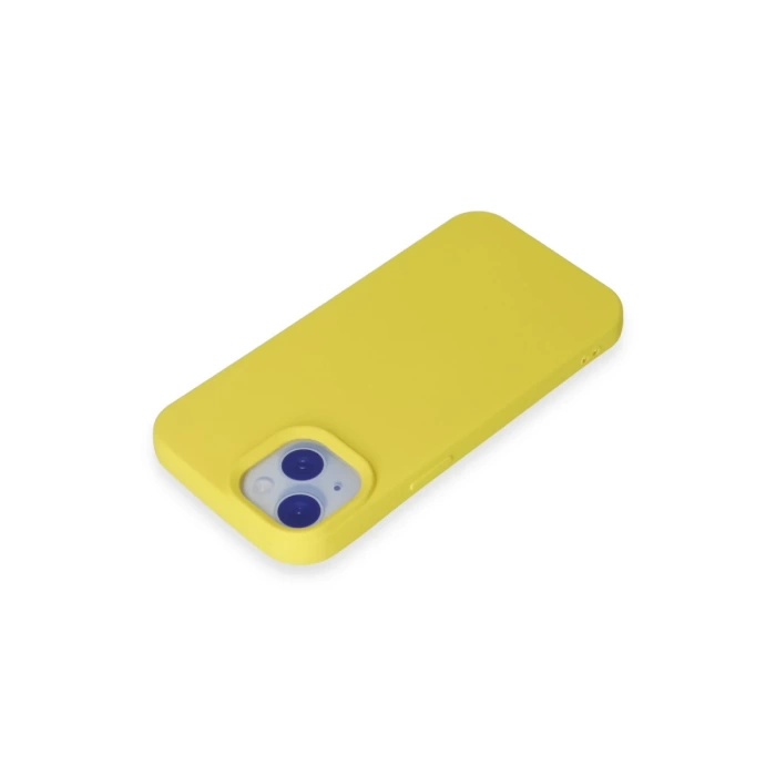 Newface iPhone 15 Plus Kılıf Nano içi Kadife Silikon