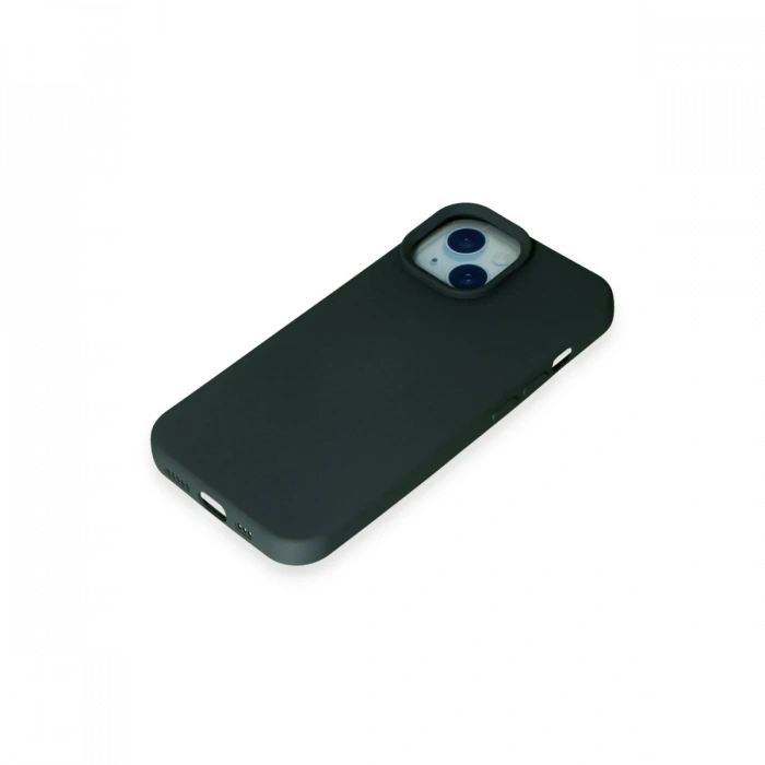 Newface iPhone 15 Plus Kılıf Nano içi Kadife Silikon