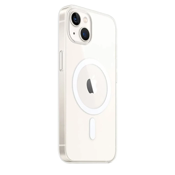Newface iPhone 15 Plus Kılıf Pc Real Magsafe Kapak - Şeffaf