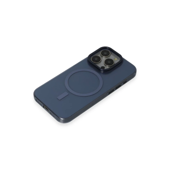 Newface iPhone 15 Pro Kılıf Anka PC Magneticsafe Sert Metal Kapak