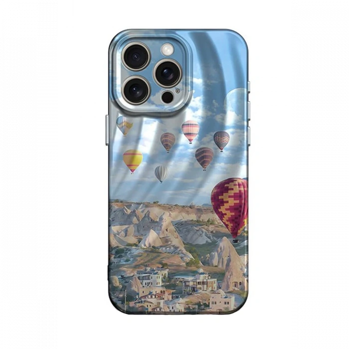 Newface iPhone 15 Pro Kılıf Crew Desenli Kapak