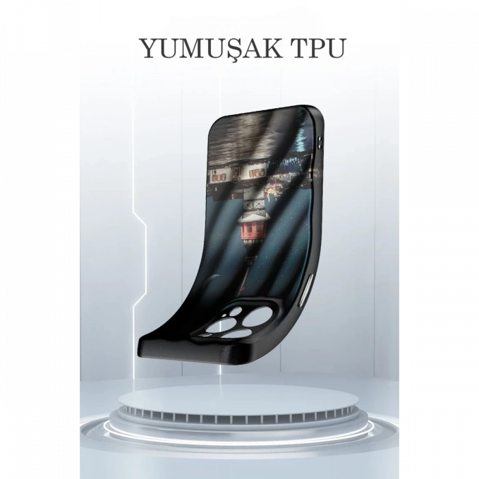 Newface iPhone 15 Pro Kılıf Crew Desenli Kapak