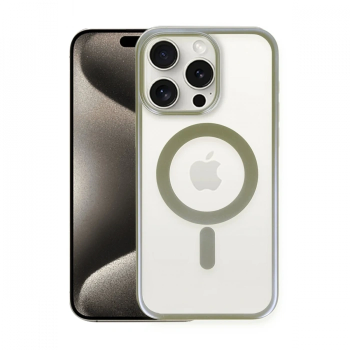 Newface iPhone 15 Pro Kılıf Erozi Magsafe Kapak
