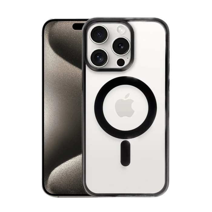 Newface iPhone 15 Pro Kılıf Erozi Magsafe Kapak