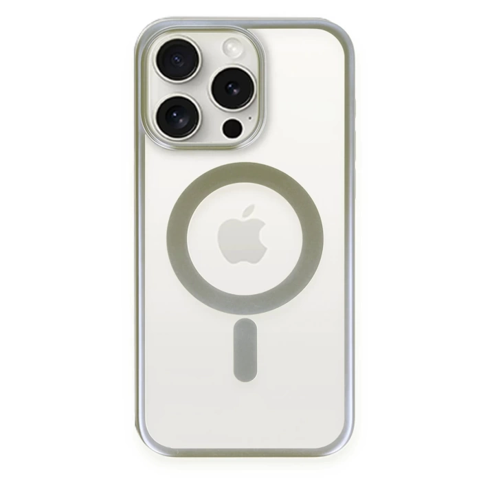 Newface iPhone 15 Pro Kılıf Erozi Magsafe Kapak