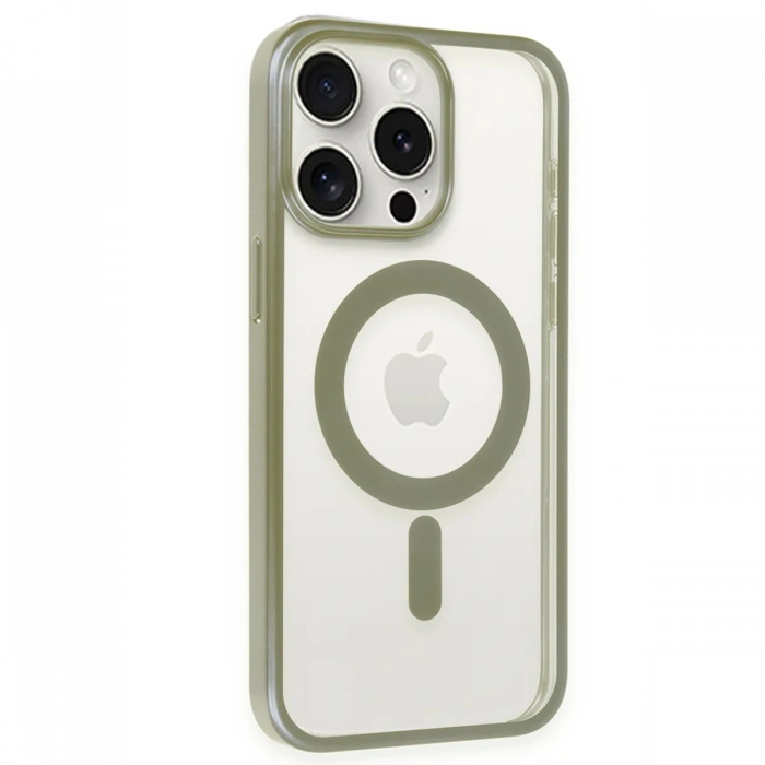 Newface iPhone 15 Pro Kılıf Erozi Magsafe Kapak