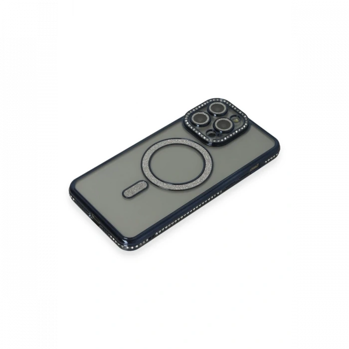 Newface iPhone 15 Pro Kılıf Joke Simli Magneticsafe Kılıf