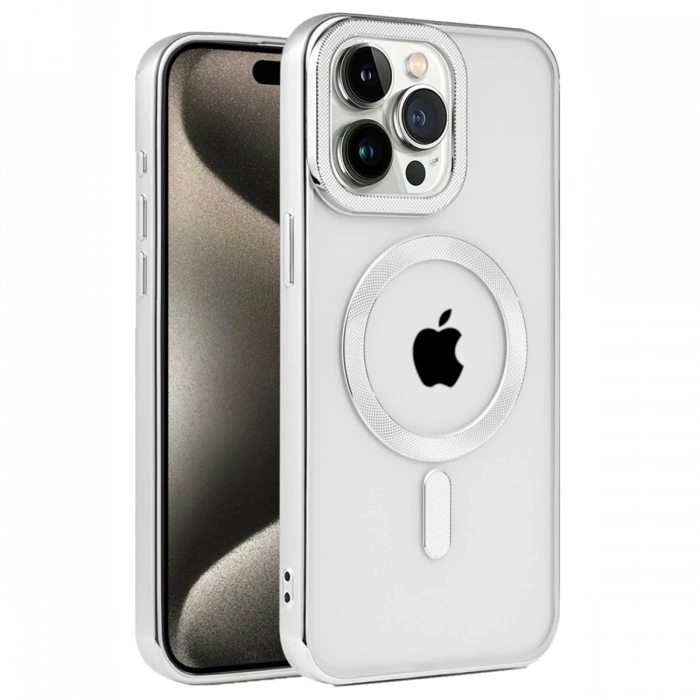 Newface iPhone 15 Pro Kılıf Kronos Magsafe Kapak