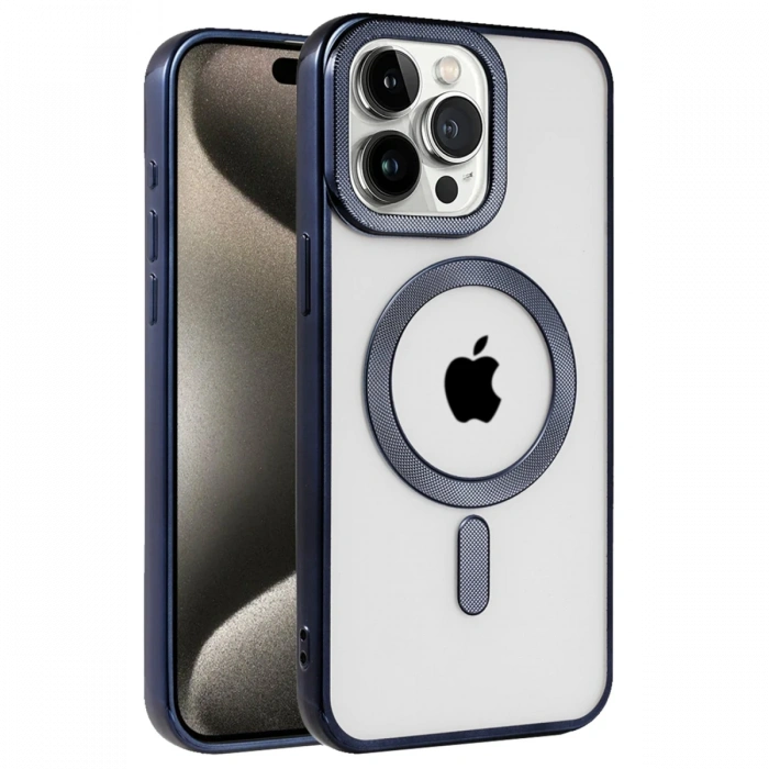 Newface iPhone 15 Pro Kılıf Kronos Magsafe Kapak