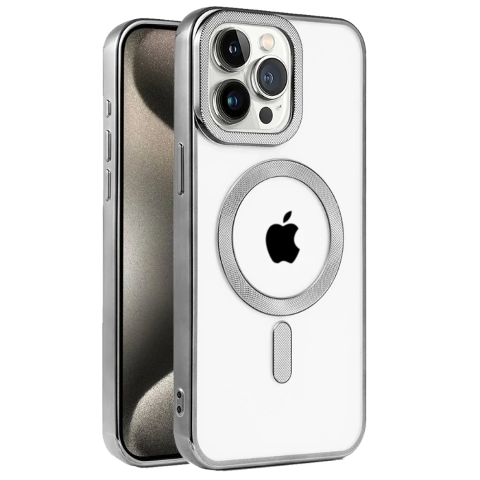 Newface iPhone 15 Pro Kılıf Kronos Magsafe Kapak