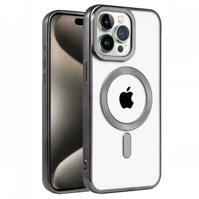 Newface iPhone 15 Pro Kılıf Kronos Magsafe Kapak