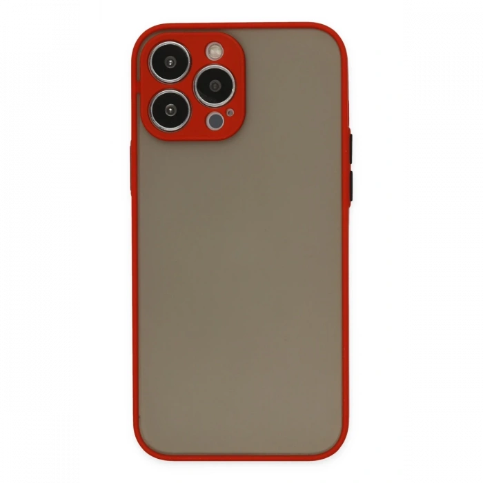 Newface iPhone 15 Pro Kılıf Montreal Silikon Kapak