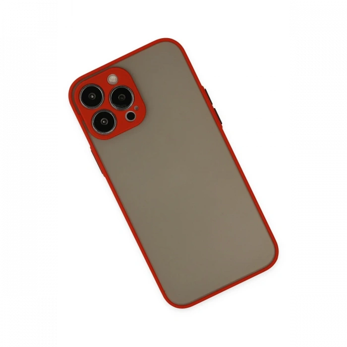 Newface iPhone 15 Pro Kılıf Montreal Silikon Kapak