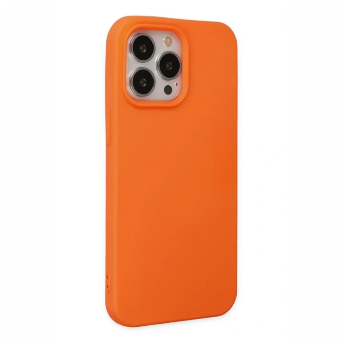 Newface iPhone 15 Pro Kılıf Nano içi Kadife Silikon