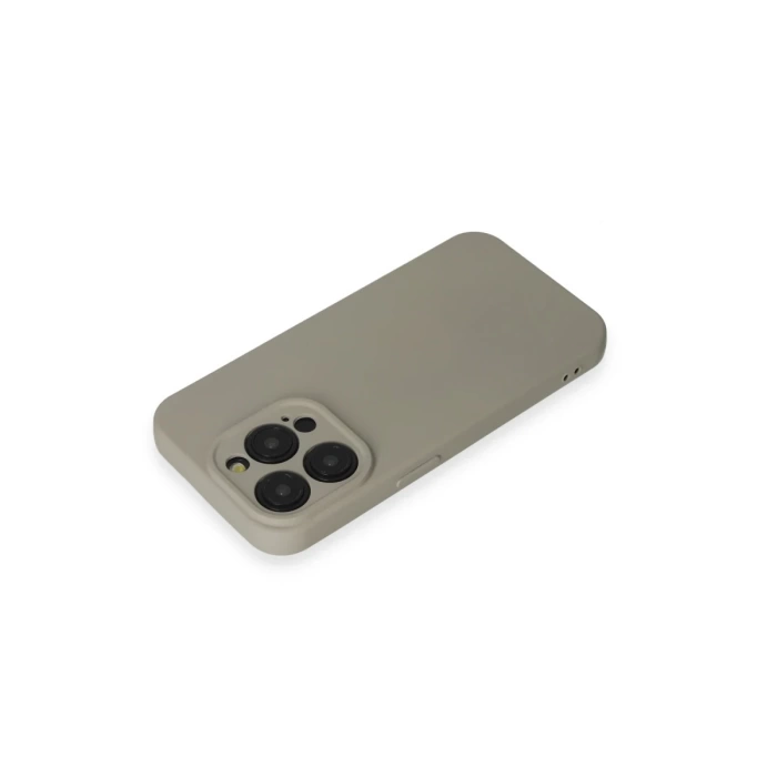 Newface iPhone 15 Pro Kılıf Nano içi Kadife Silikon