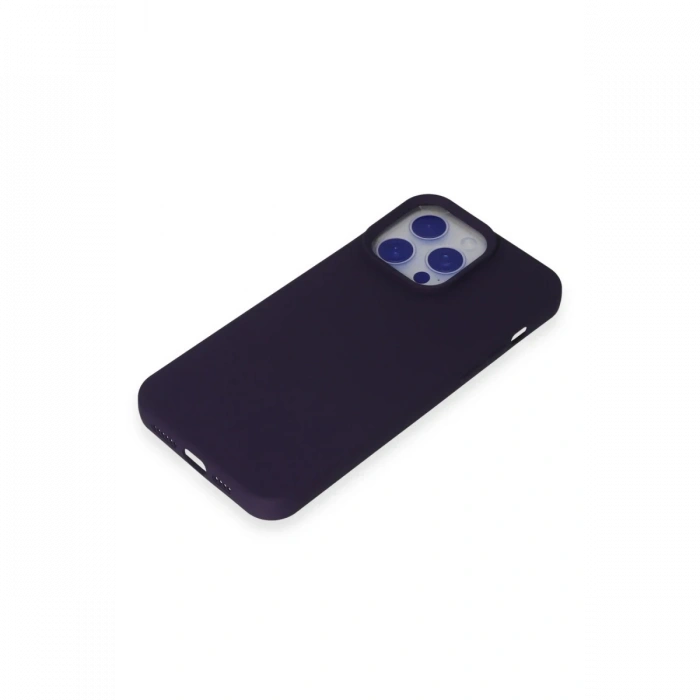 Newface iPhone 15 Pro Kılıf Nano içi Kadife Silikon