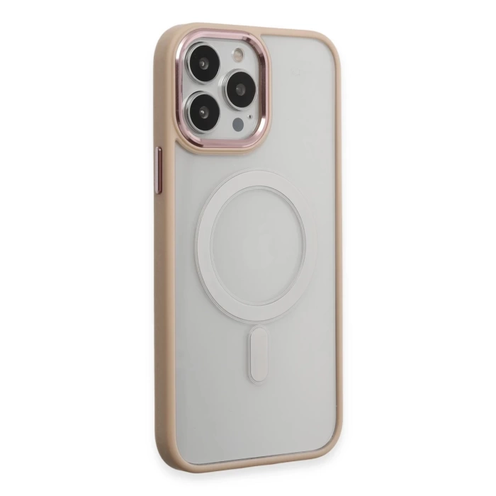 Newface iPhone 15 Pro Kılıf Room Magneticsafe Silikon