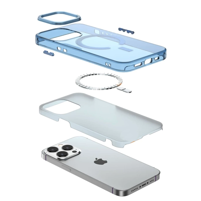 Newface iPhone 15 Pro Kılıf Troy Magsafe Kapak