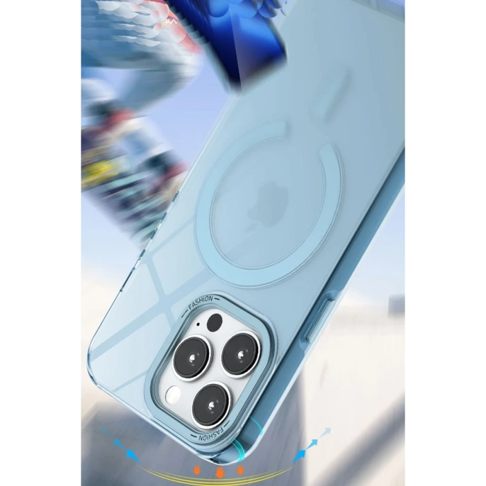 Newface iPhone 15 Pro Kılıf Troy Magsafe Kapak