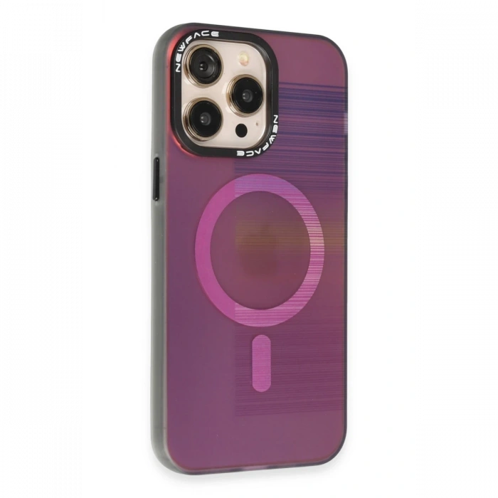 Newface iPhone 15 Pro Kılıf Venüs Magneticsafe Desenli Kapak