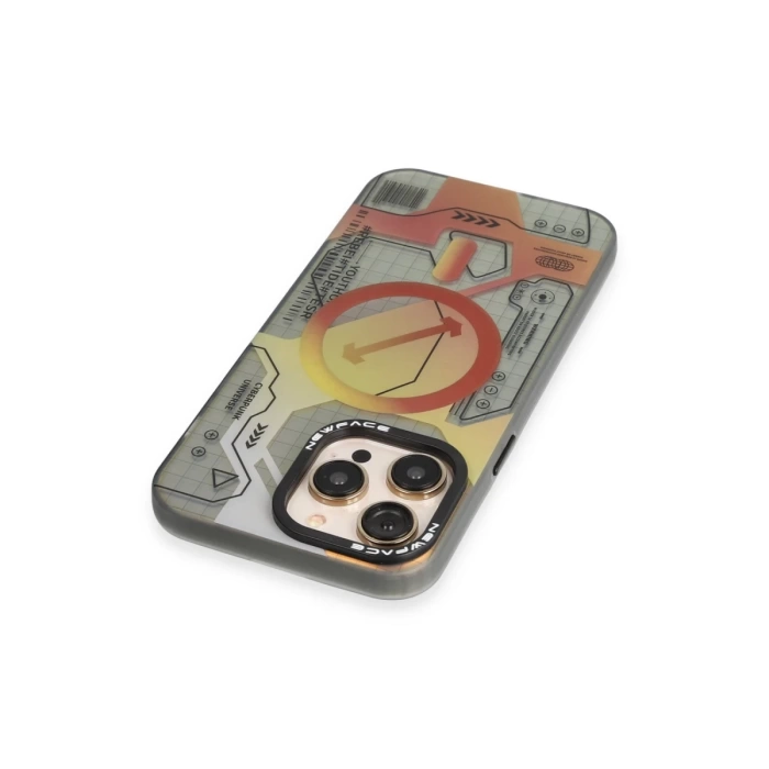 Newface iPhone 15 Pro Kılıf Venüs Magneticsafe Desenli Kapak