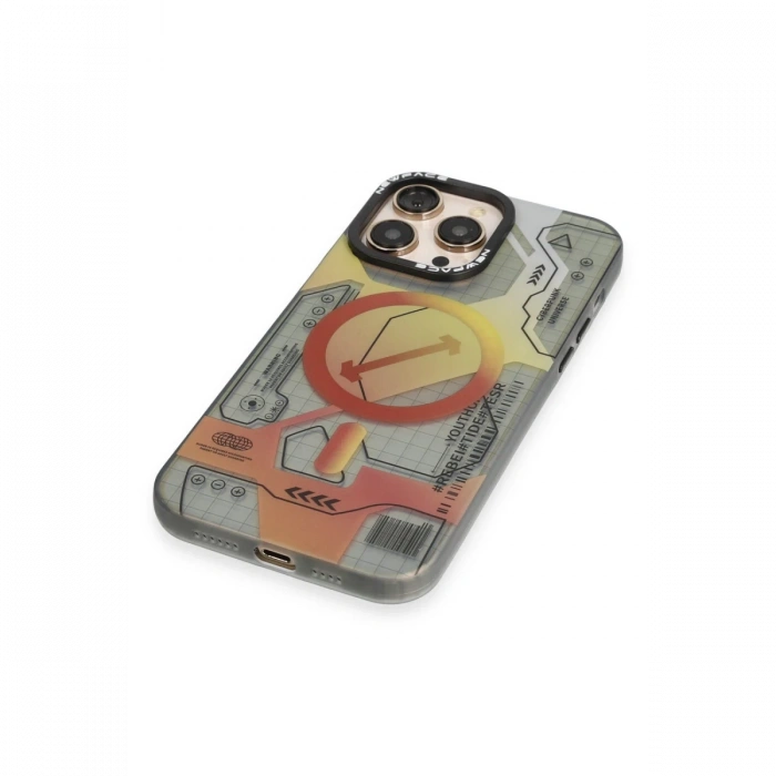 Newface iPhone 15 Pro Kılıf Venüs Magneticsafe Desenli Kapak