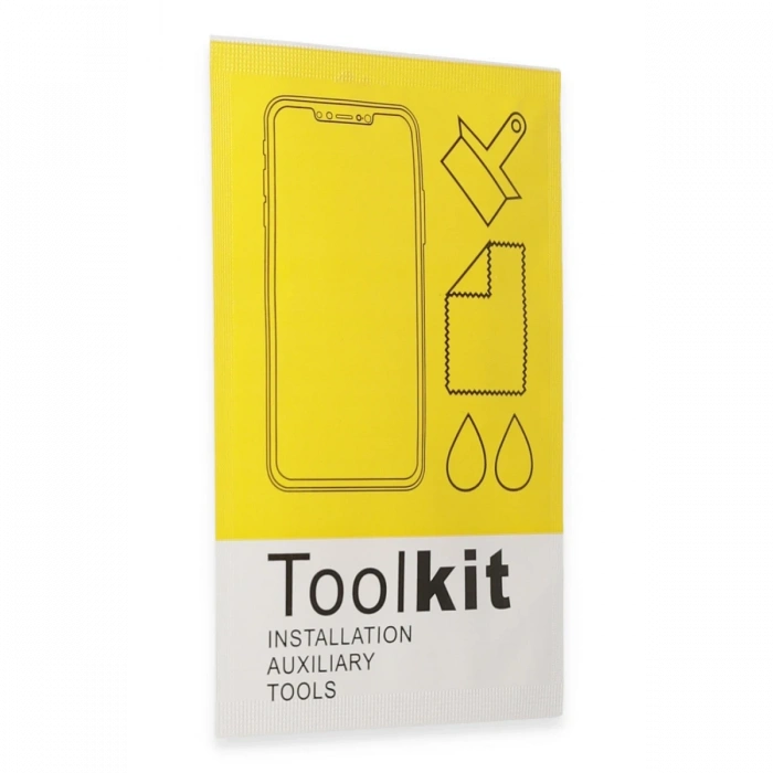 Newface iPhone 15 Pro Max Bilvis 3D Mat Cam Ekran Koruyucu