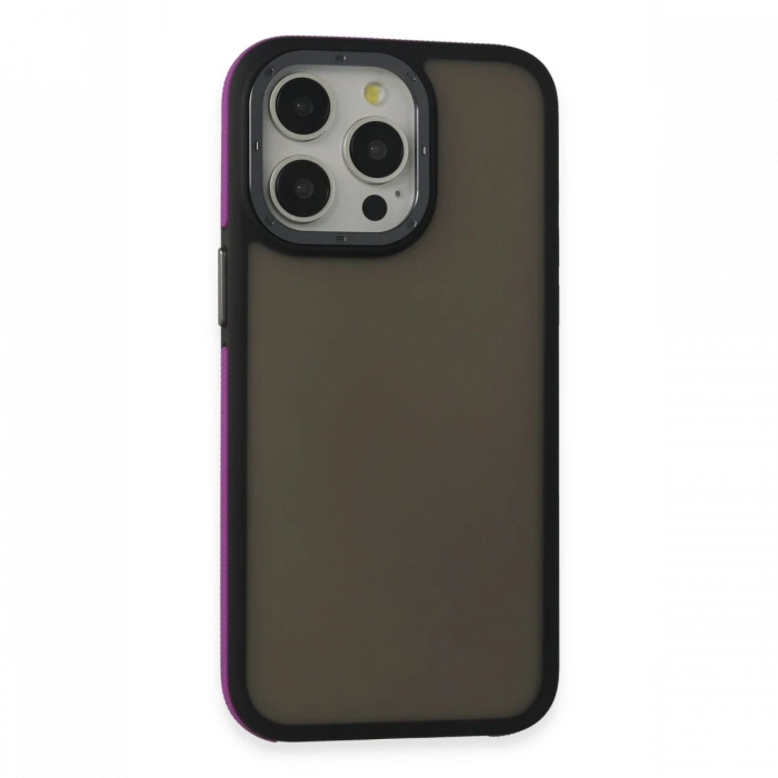 Newface iPhone 15 Pro Max Harvel Kapak - Derin Mor