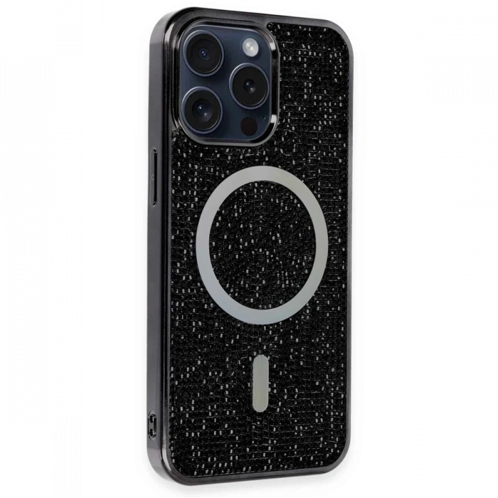 iPhone 15 Pro Max Kılıf Diamond Magsafe Kapak
