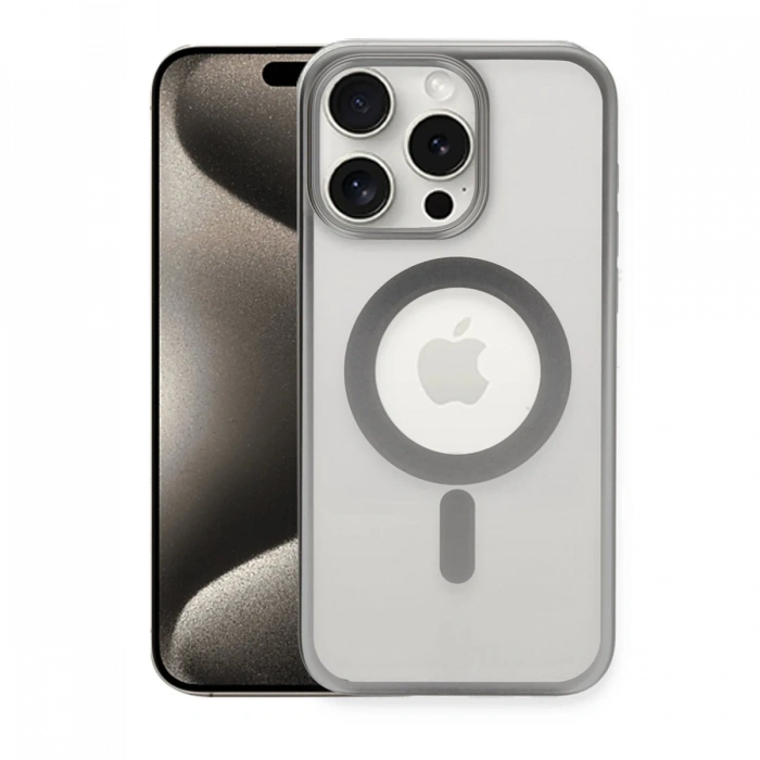 Newface iPhone 15 Pro Max Kılıf Erozi Magsafe Kapak