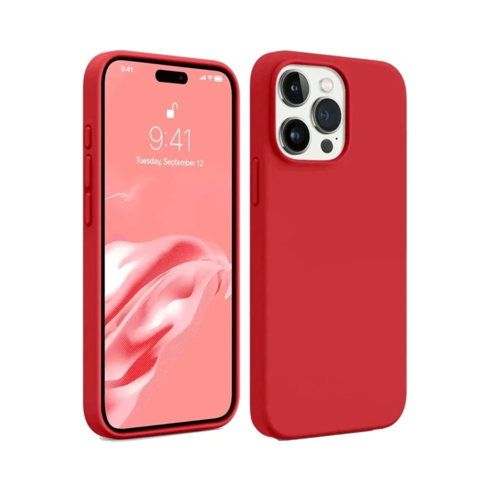 Newface iPhone 15 Pro Max Kılıf First Silikon