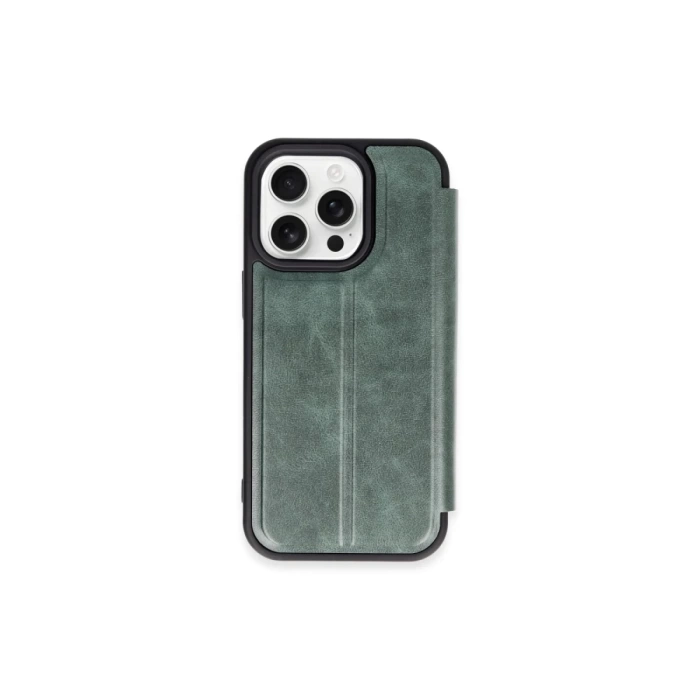 Newface iPhone 15 Pro Max Kılıf Flip Cover