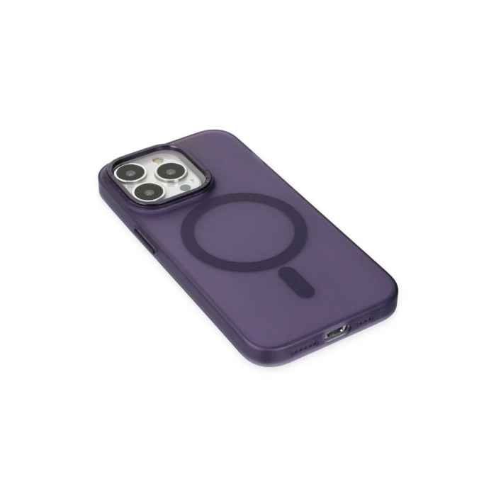 Newface iPhone 15 Pro Max Kılıf Lodos Magneticsafe Mat Kapak